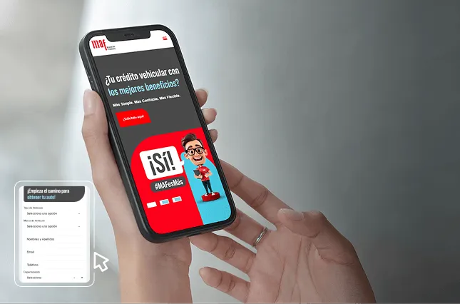 ¡Empieza el camino para financiarlo!